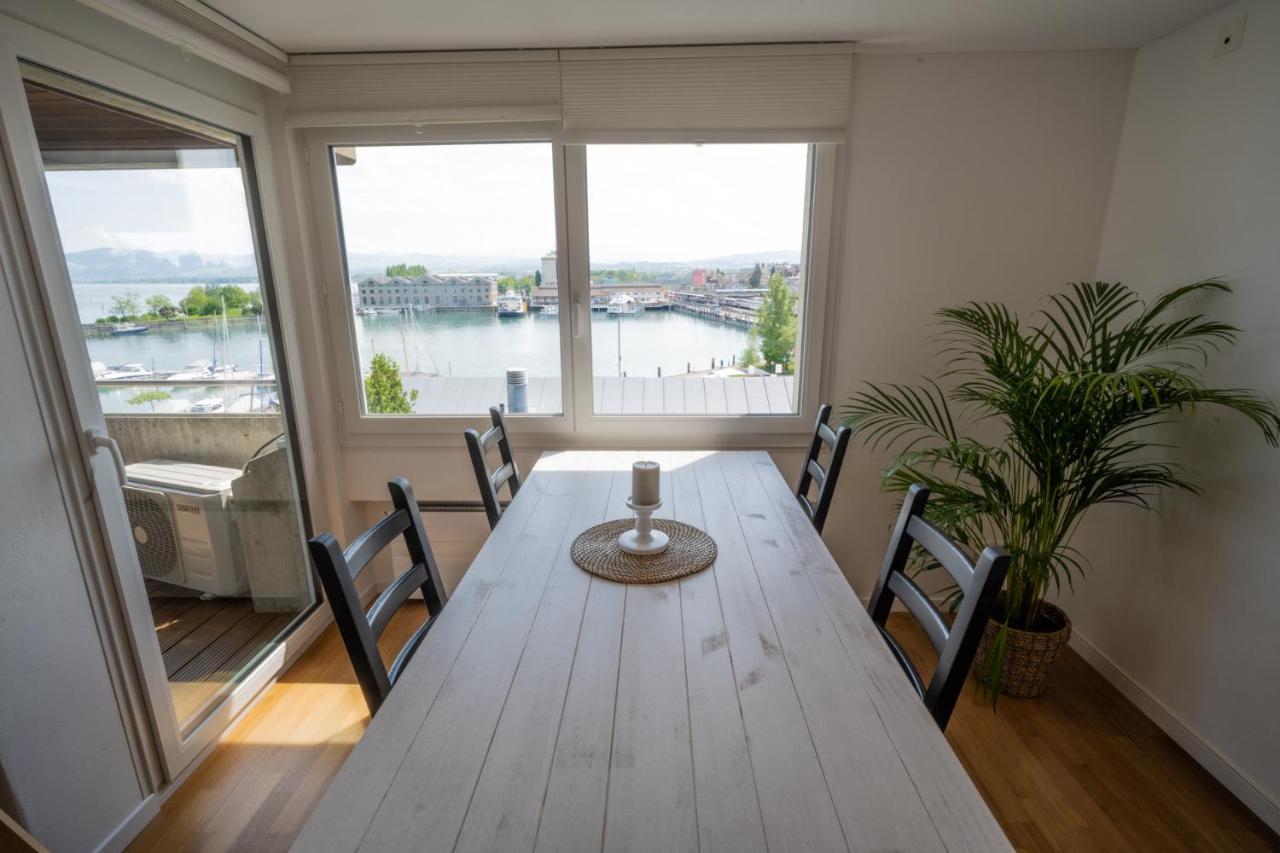 Traumwohnung Direkt Am Hafen Romanshorn Dış mekan fotoğraf